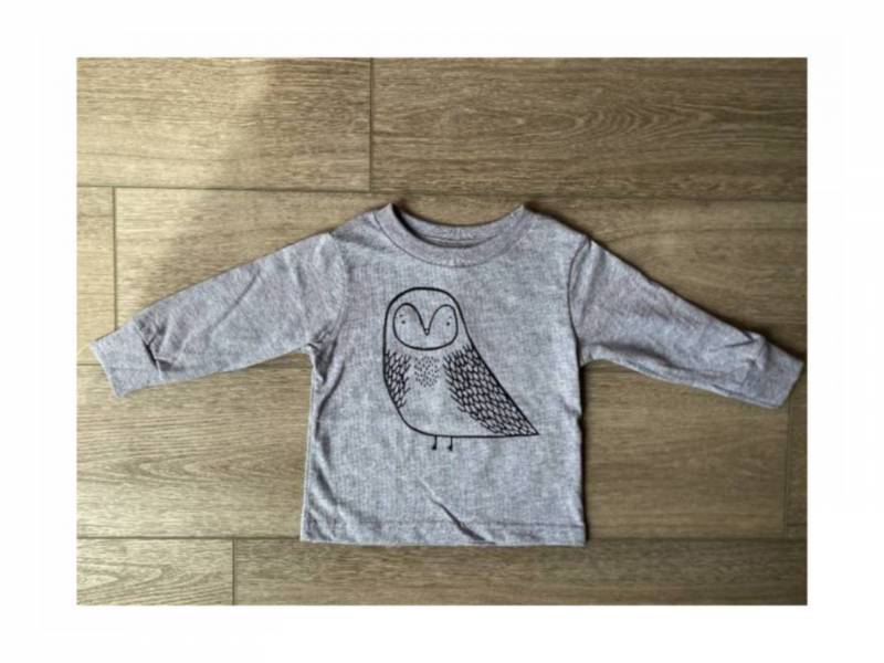 The Wild Long Sleeve Tee - Owlyne the Owl 