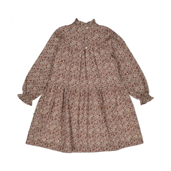 Petite Lucette Elizabeth Dress 洋裝 - Brick Flower 