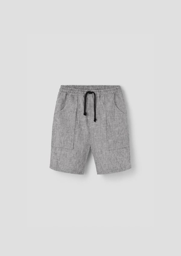 Popelin Black Fleck Jogger Bermuda Shorts 百慕達短褲 