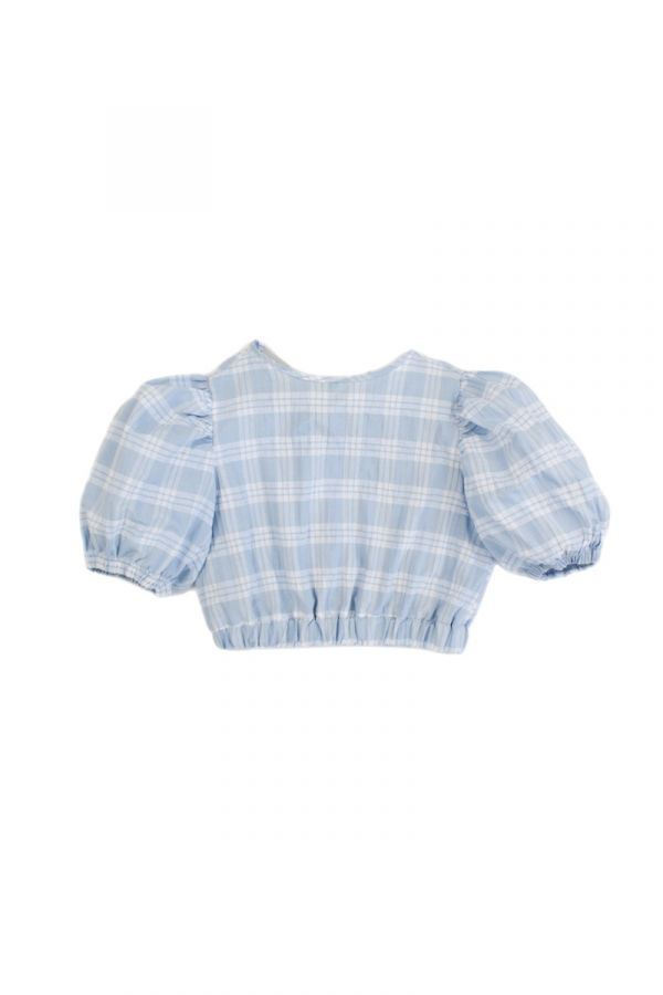 Kokori Kids Derya Crop Top 短版上衣 - Blue 