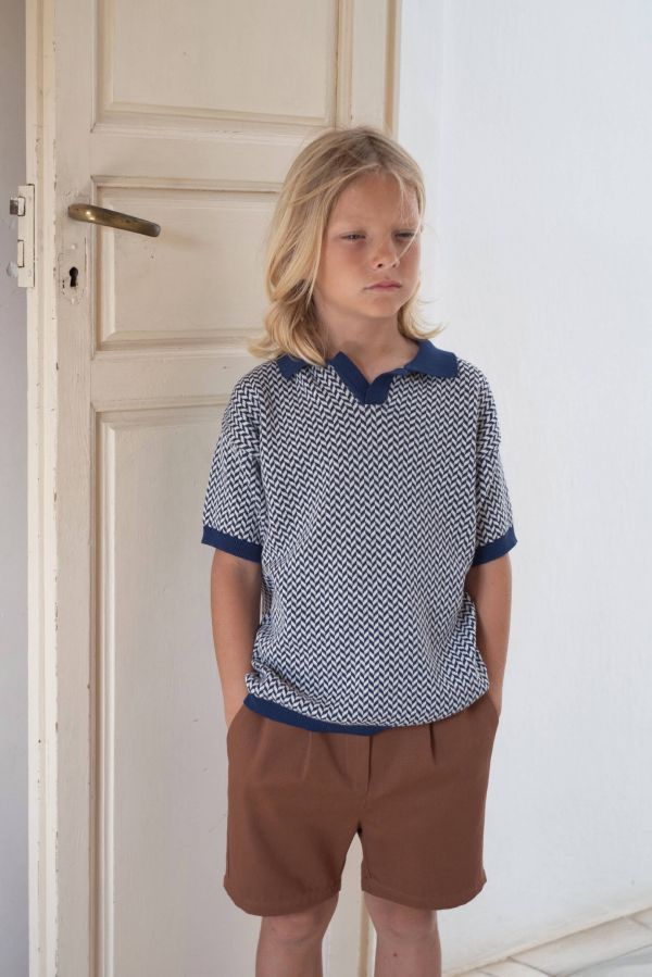 Popelin Chino Style Shorts 經典卡其短褲 - Terracotta 