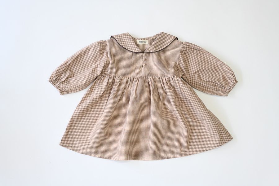 PETITMIG G4 Check Dress 格紋洋裝 