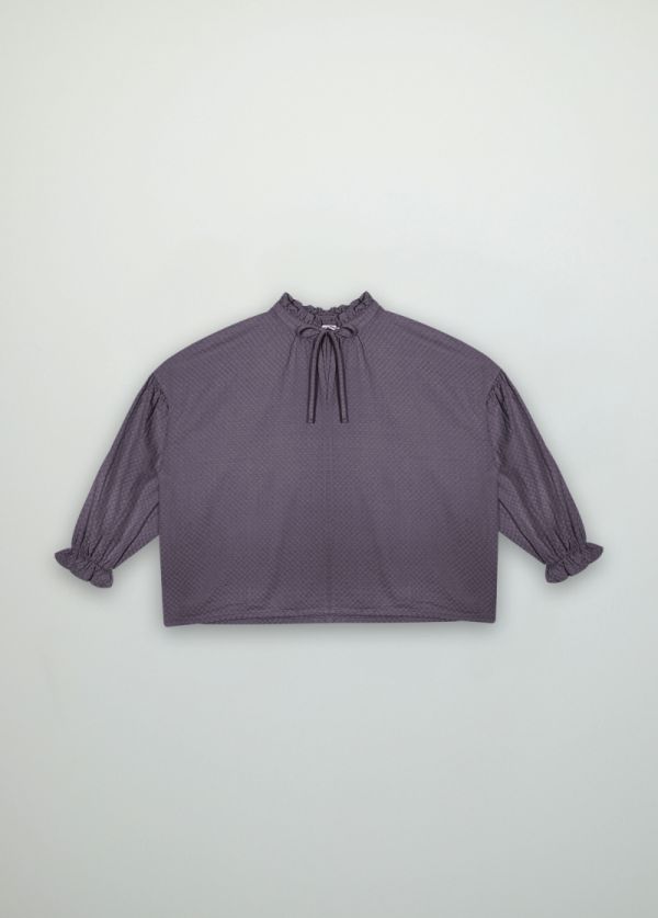 The New Society Olivia Woman Blouse 大人上衣 - Plum 