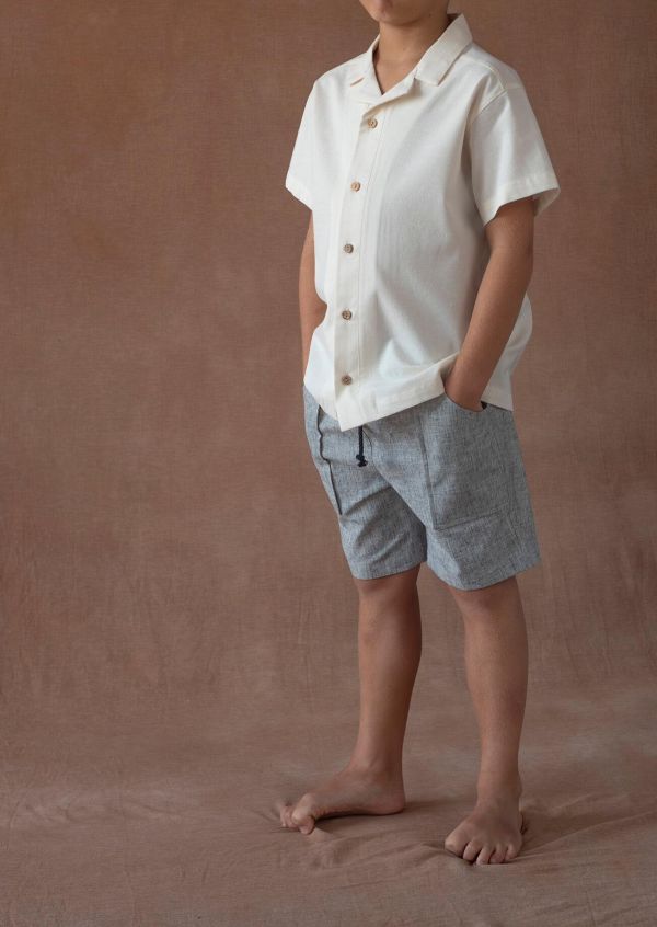 Popelin Black Fleck Jogger Bermuda Shorts 百慕達短褲 