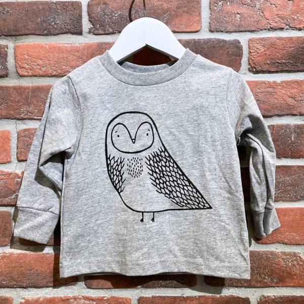 The Wild Long Sleeve Tee - Owlyne the Owl 