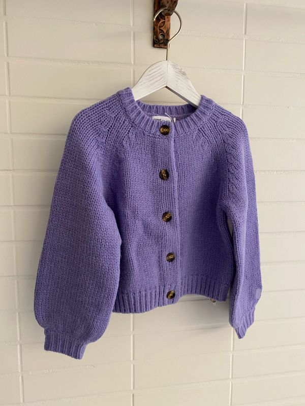 Maed For Mini Violet Vincuna Knitted Cardigan 開襟毛衣 