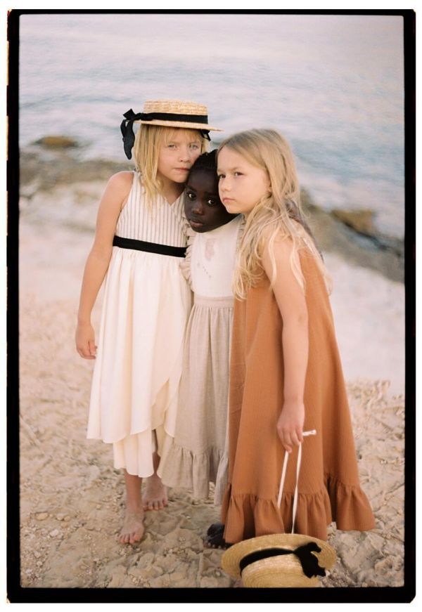 Popelin Black Striped Midi Dress with Crossover Front 層次背心Midi洋裝 