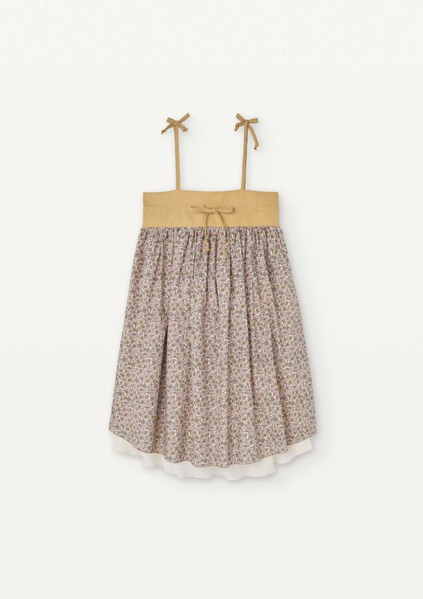 Popelin Double Layer Dress 細肩洋裝 - Cashmere 