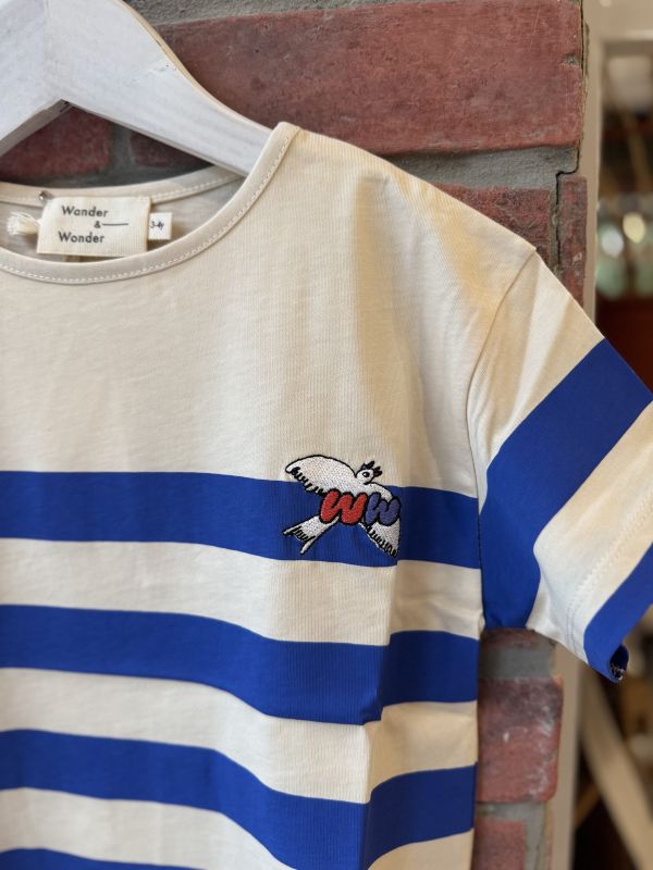 Wander and Wonder Striped T-shirt 條紋Tee 