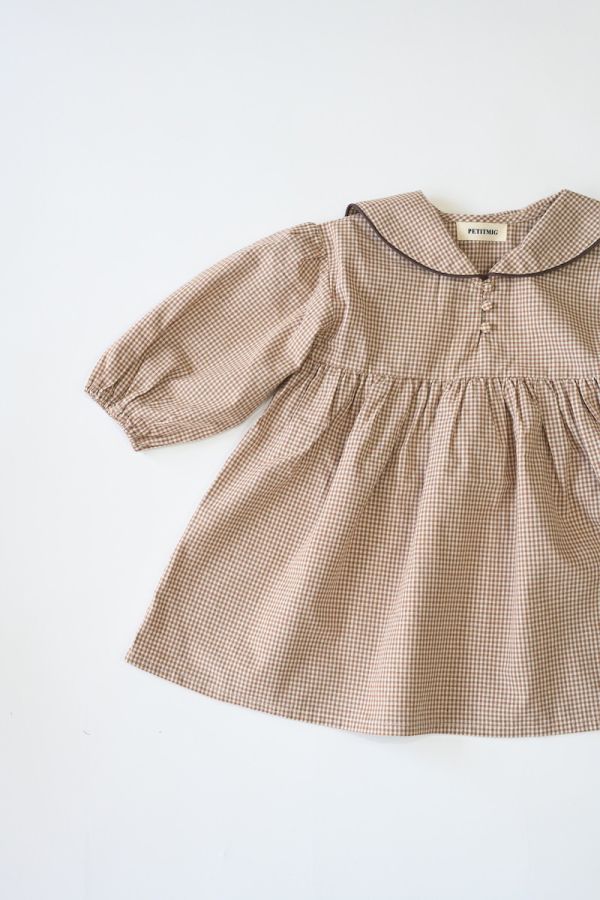 PETITMIG G4 Check Dress 格紋洋裝 