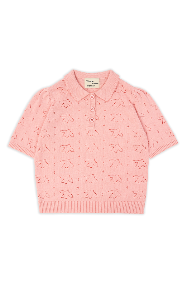 Wander and Wonder Pointelle Polo 針織Polo衫 