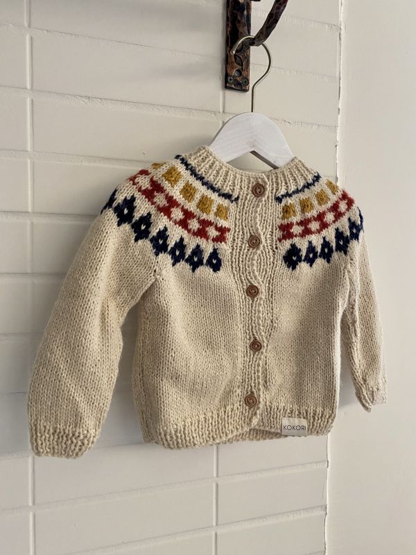 Kokori Kids Emma Cardigan 毛衣組 - Beige 