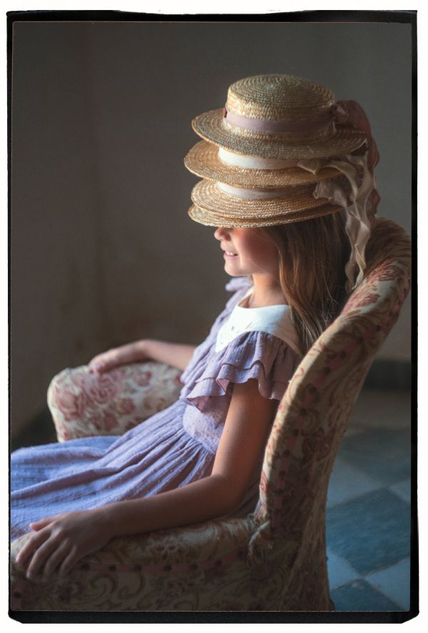 Popelin Natural Straw Hat 編織草帽 - Sand 