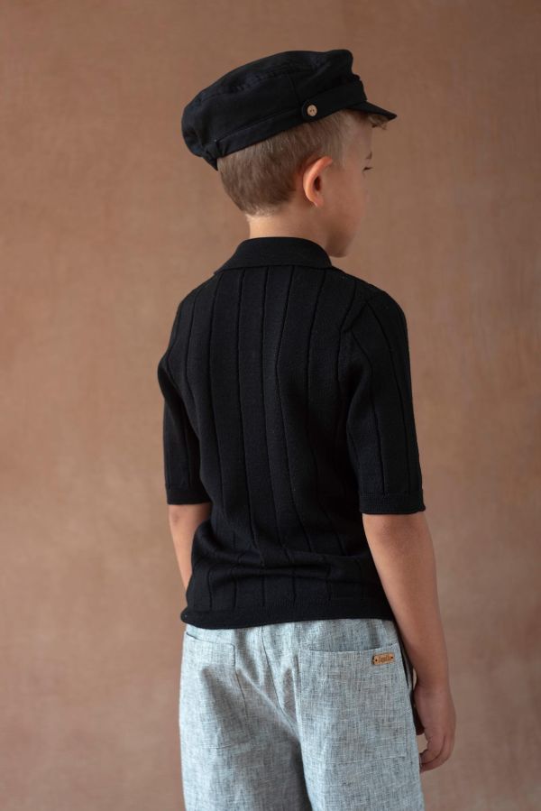 Popelin Black Fleck Jogger Bermuda Shorts 百慕達短褲 