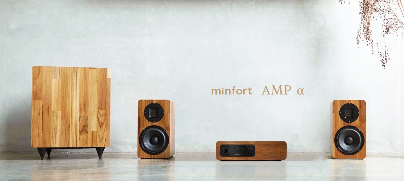 AMPα 客製實木手工擴大機 minfort